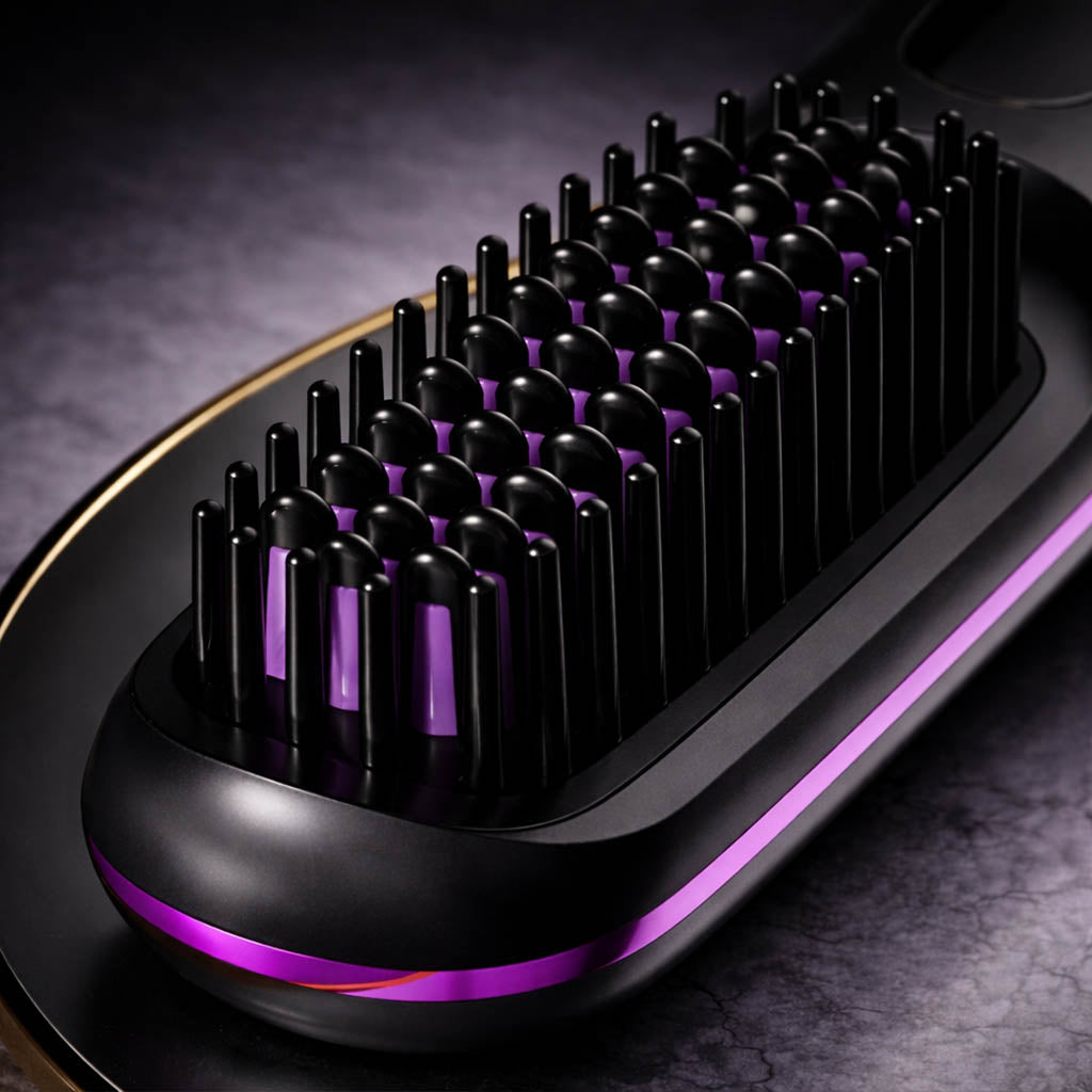 Glide Pro - Cordless Hair Straightener Comb with Smart Temperature Control