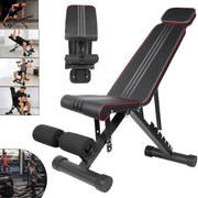 Banco de pesas ajustable con bandas de resistencia - Muscle Home