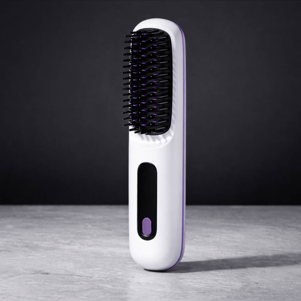 Glide Pro - Cordless Hair Straightener Comb with Smart Temperature Control