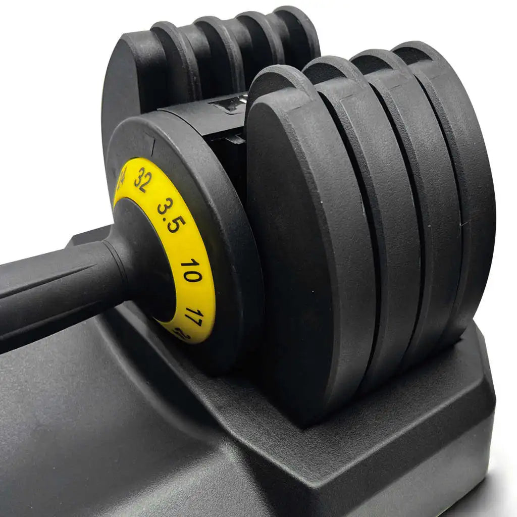 Mancuernas ajustables para entrenamiento de fuerza en casa - Muscle Home