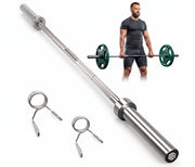 Barra Z para entrenamiento de brazos y fuerza - Muscle Home