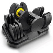 Mancuernas ajustables para entrenamiento de fuerza en casa - Muscle Home