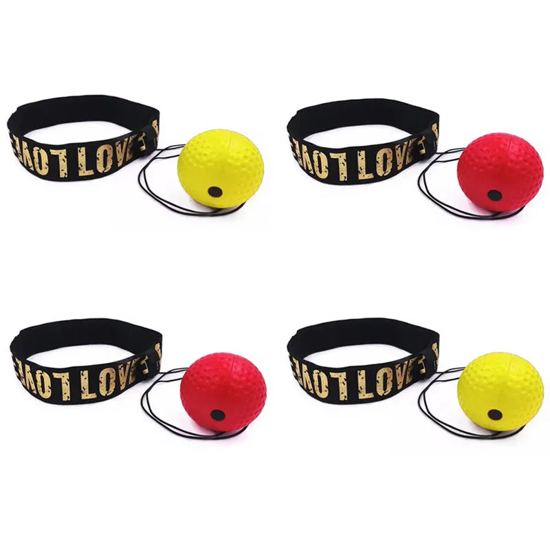 Pelota de reflejos para coordinación y cardio - Muscle Home