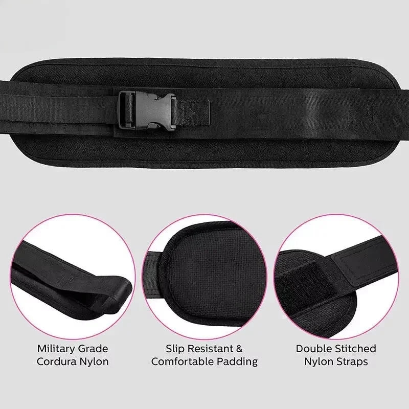 Cinturón para hip thrust y entrenamiento de glúteos - Muscle Home