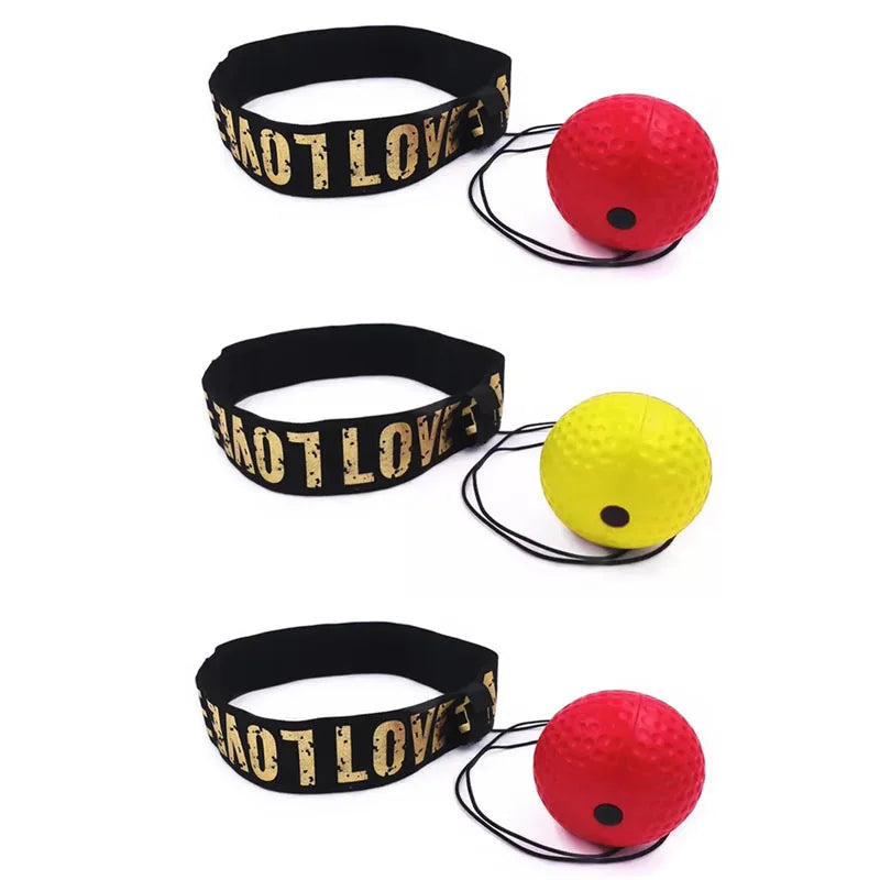 Pelota de reflejos para coordinación y cardio - Muscle Home
