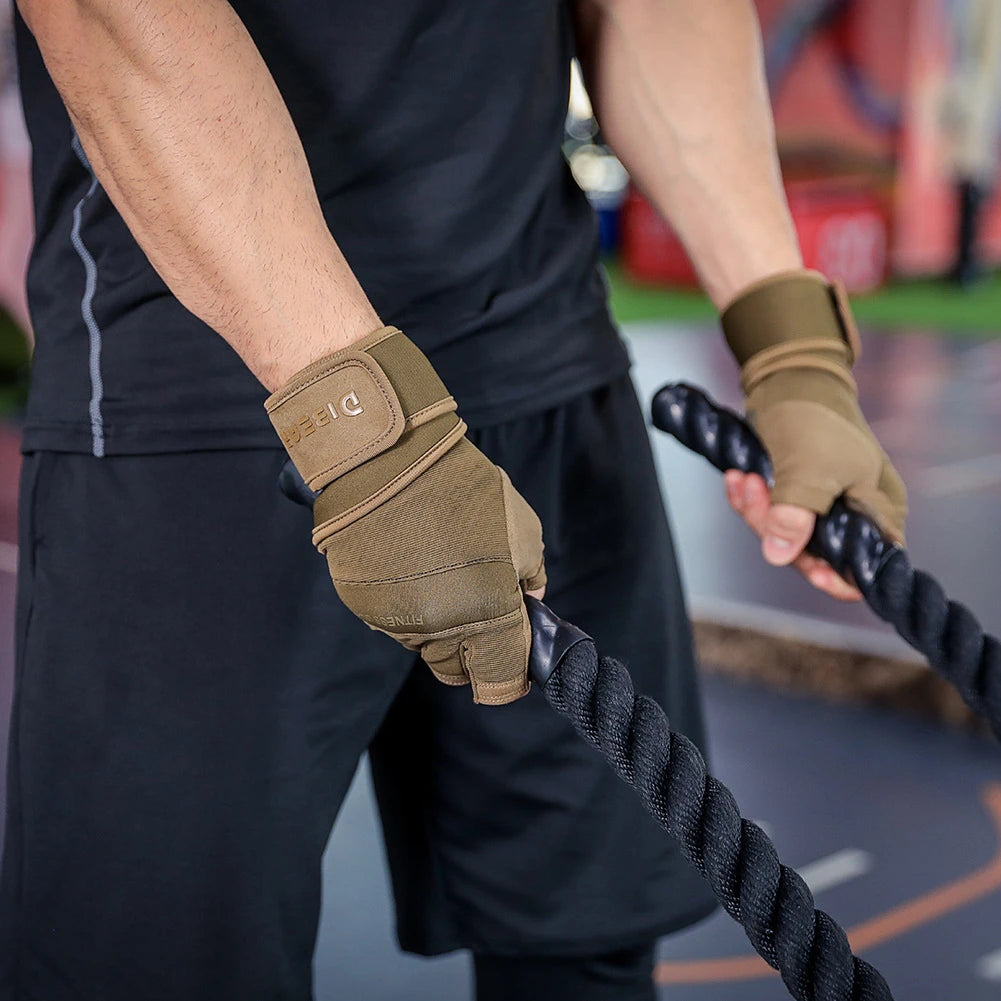 Guantes de entrenamiento para fuerza y agarre - Muscle Home