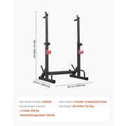 Jaula de potencia ajustable para entrenamiento en casa - Muscle Home