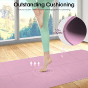 Esterilla de yoga antideslizante para pilates y movilidad - Muscle Home