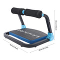 Roda abdominal com 3 níveis ajustáveis