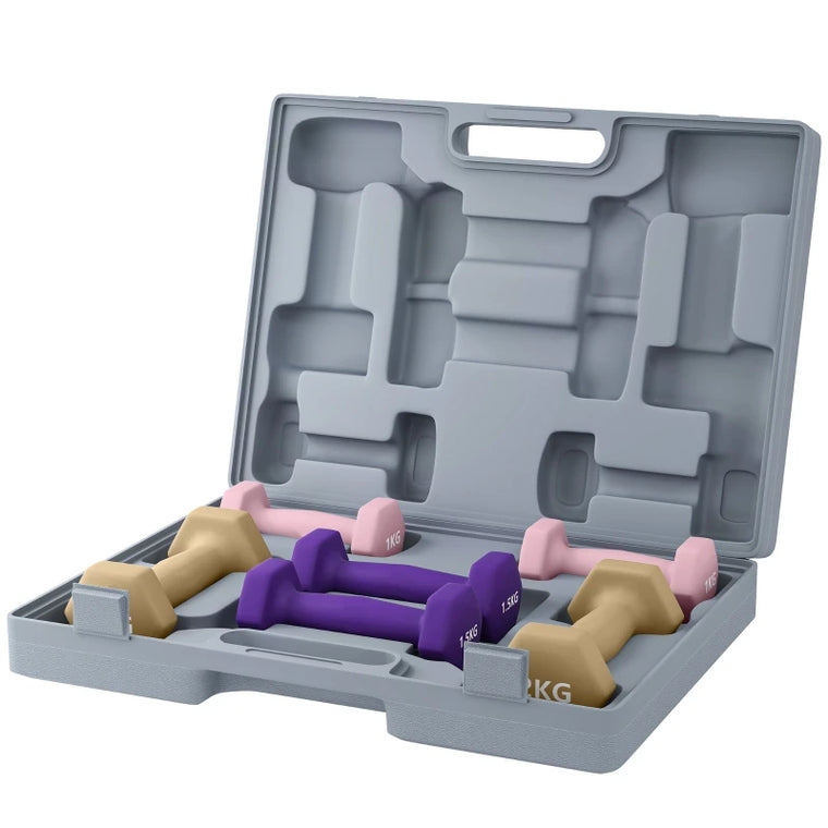 Set de mancuernas compactas para fuerza en casa - Muscle Home