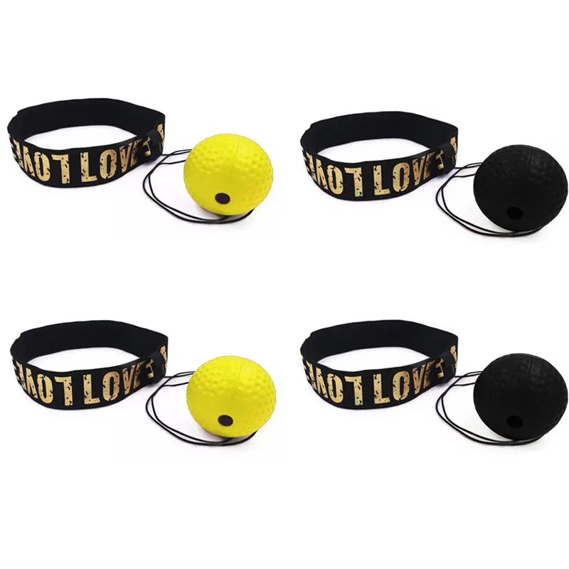 Pelota de reflejos para coordinación y cardio - Muscle Home