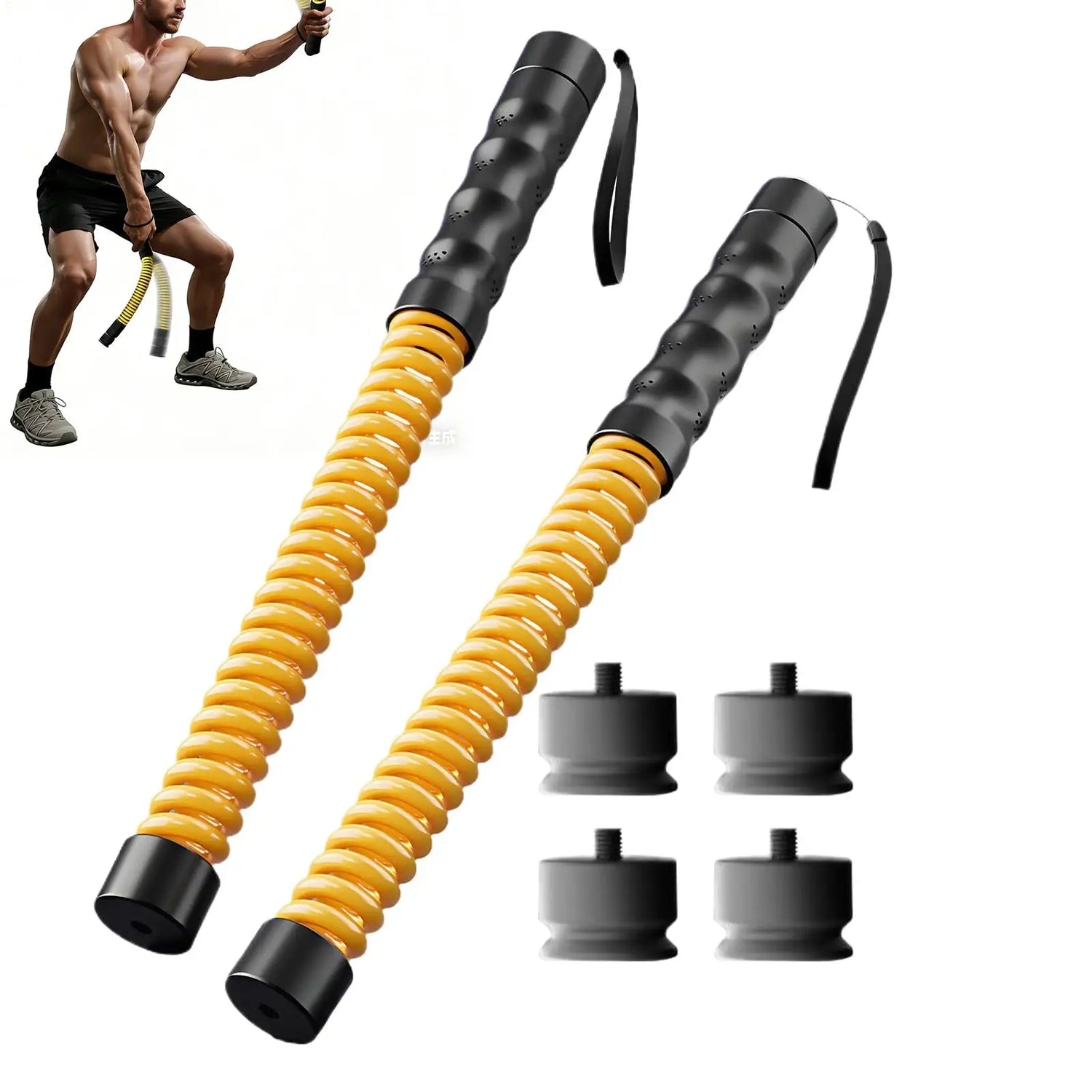 Cuerda de entrenamiento lastrada para fuerza y boxeo - Muscle Home