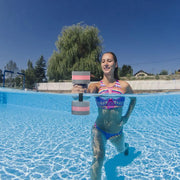 Mancuernas acuáticas de espuma para entrenamiento en piscina - Muscle Home