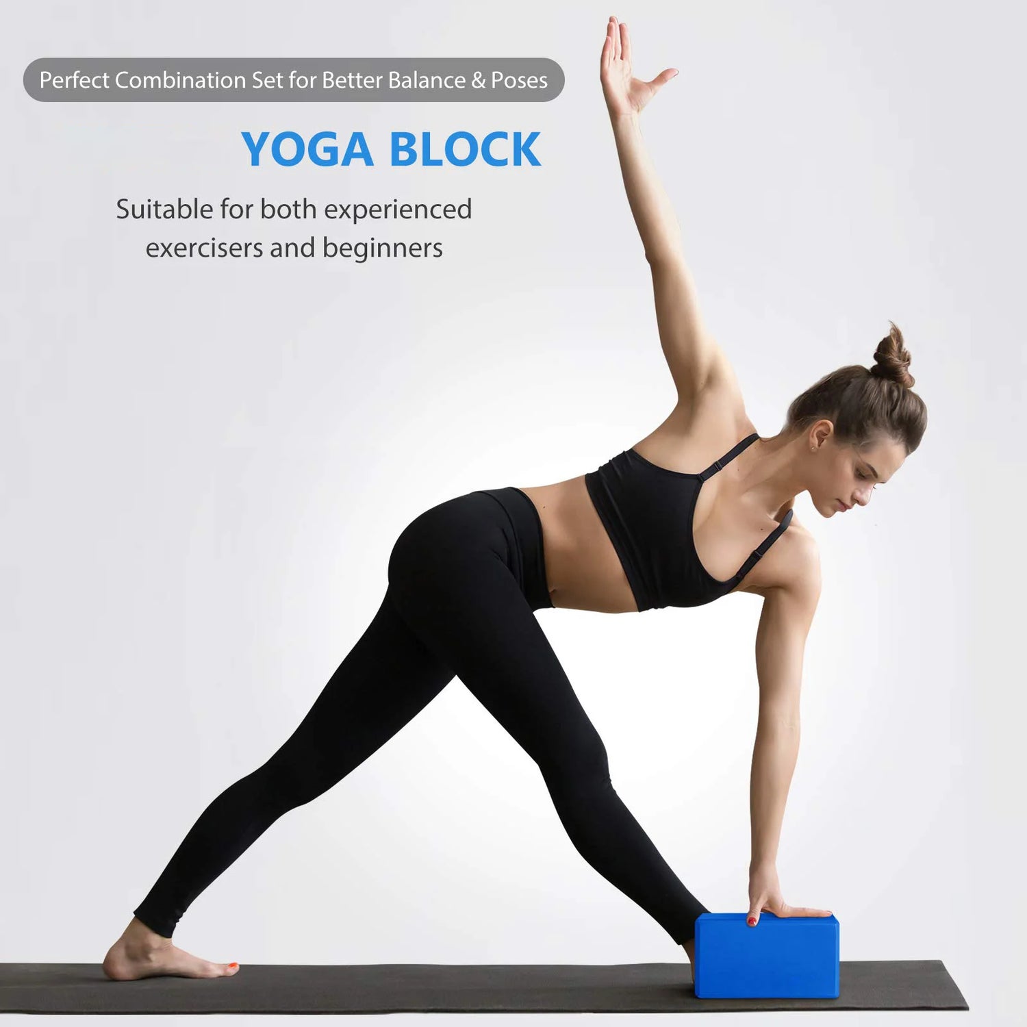 Set de bloque y correa de yoga para movilidad - Muscle Home
