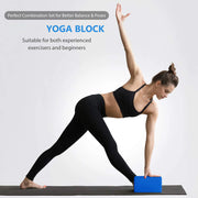 Set de bloque y correa de yoga para movilidad - Muscle Home