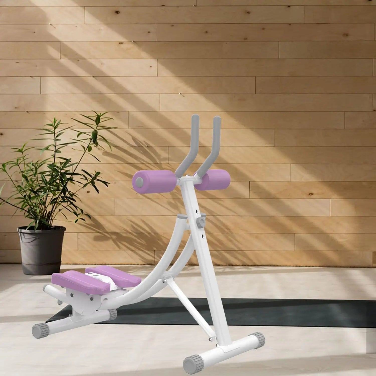 Equipo abdominal compacto para entrenamiento de core - Muscle Home