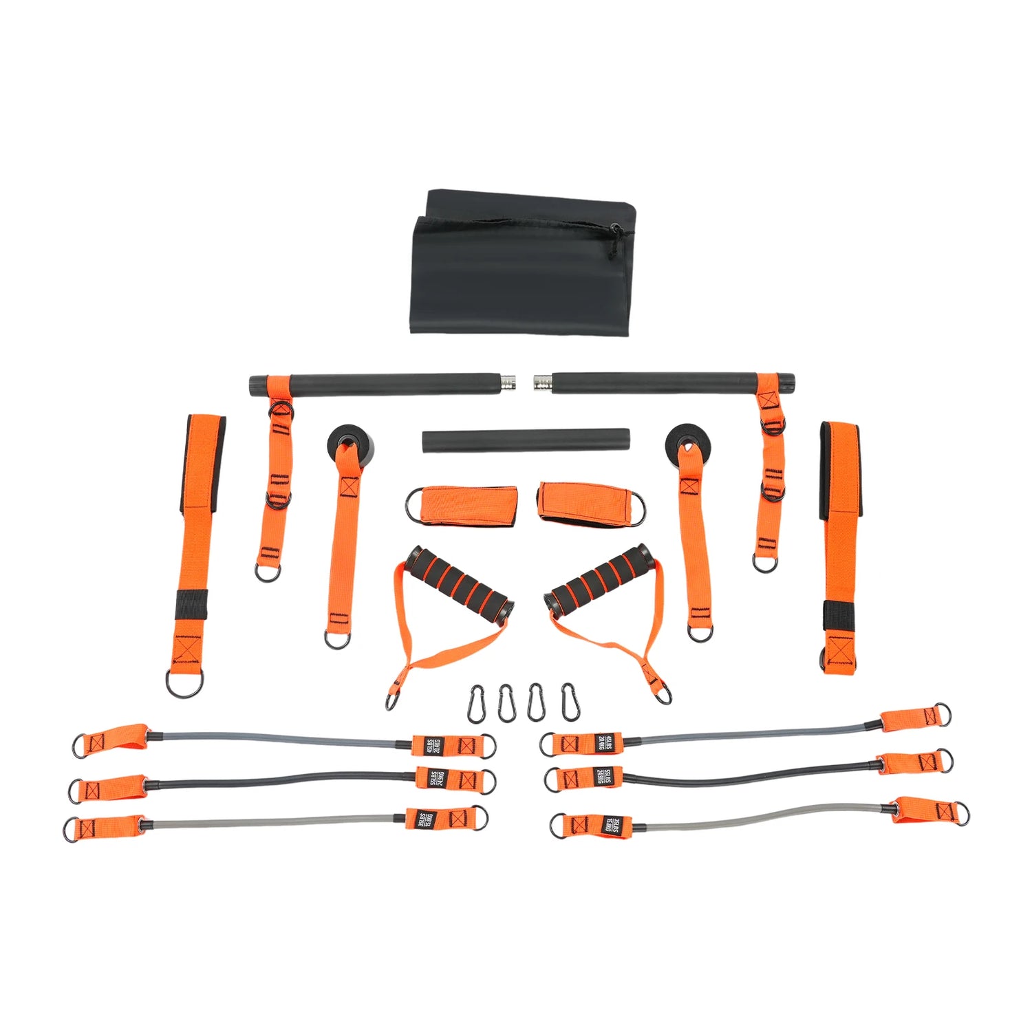 Set de bandas de resistencia para entrenamiento de fuerza - Muscle Home