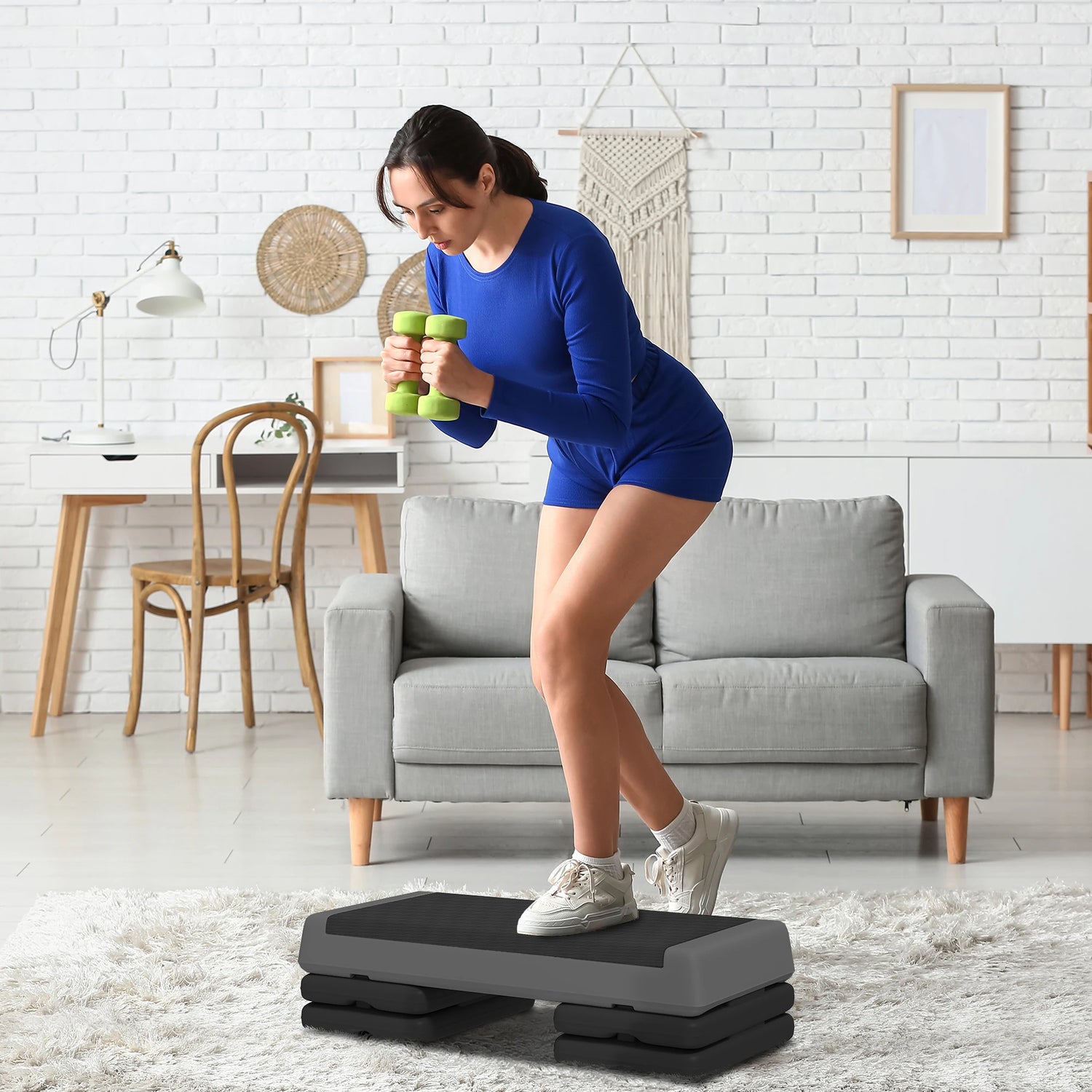 Step de fitness para cardio y entrenamiento en casa - Muscle Home