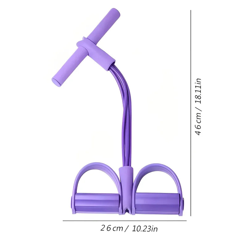 Tensor de resistencia con pedales para entrenamiento completo - Muscle Home