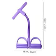 Tensor de resistencia con pedales para entrenamiento completo - Muscle Home