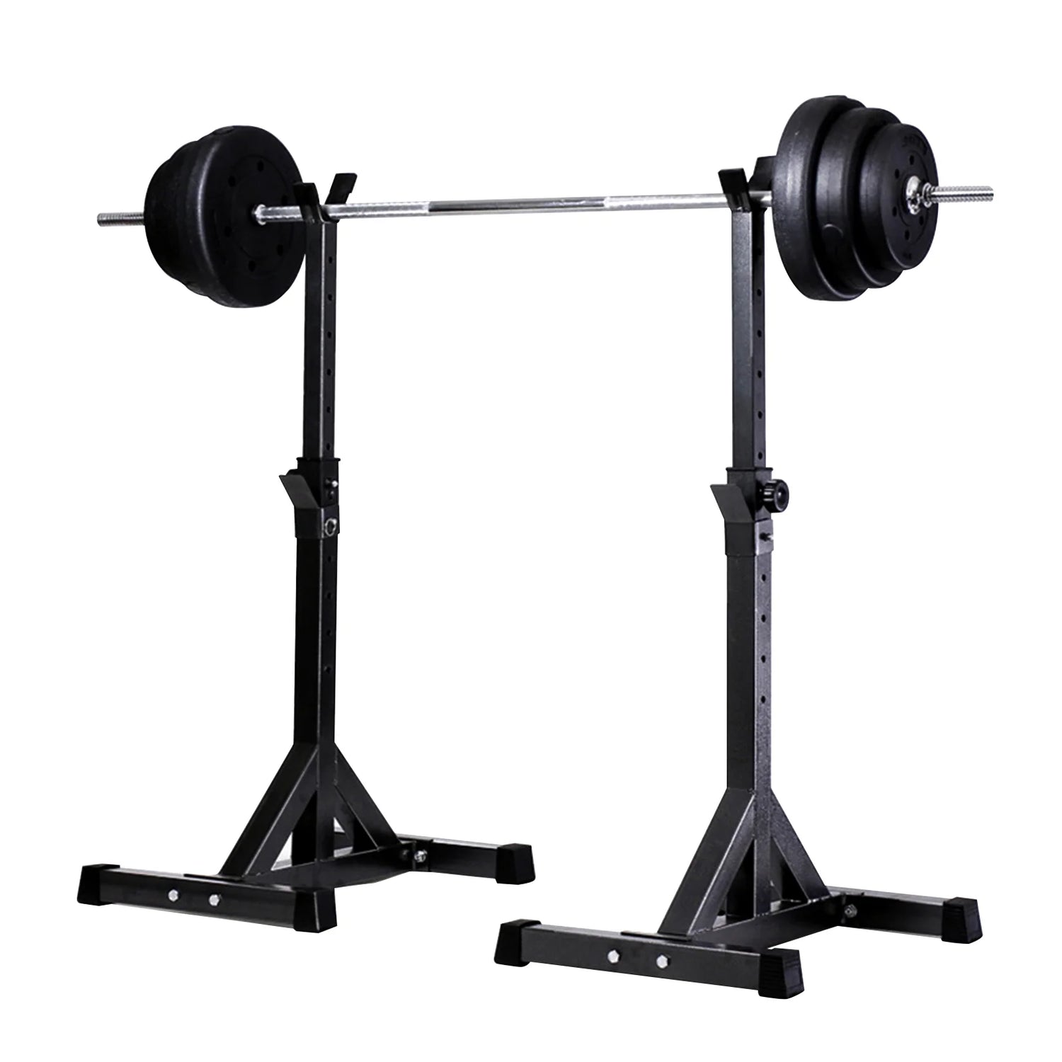 Soporte ajustable para barra de pesas - Muscle Home