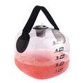 Kettlebell de água ajustável transparente