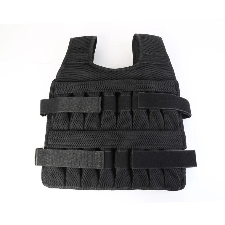 Chaleco lastrado ajustable para entrenamiento de fuerza - Muscle Home