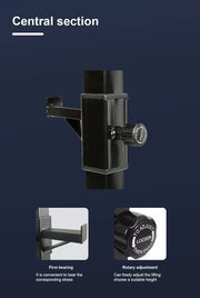Soporte ajustable para barra de pesas - Muscle Home