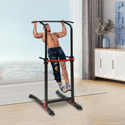 Estación de dominadas y fondos para entrenamiento en casa - Muscle Home