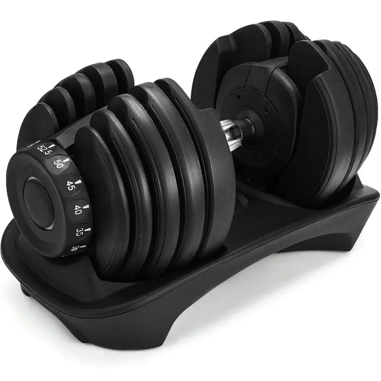 Mancuernas ajustables para entrenamiento de fuerza en casa - Muscle Home