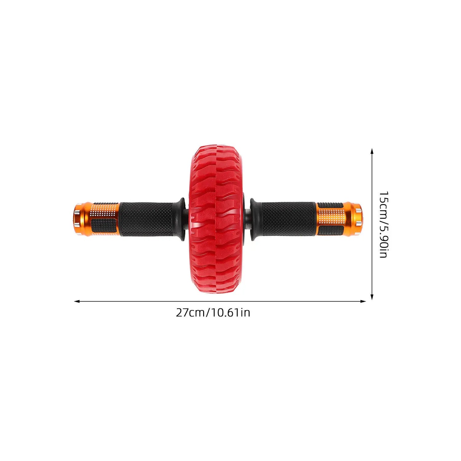 Rueda abdominal con retorno para entrenamiento de core - Muscle Home