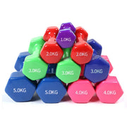 Mancuerna individual antideslizante para fuerza - Muscle Home