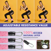 Bandas de resistencia para tobillos con correas