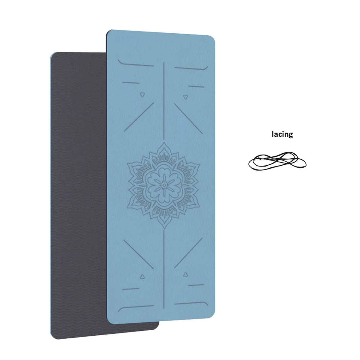 Esterilla de yoga antideslizante para pilates y movilidad - Muscle Home