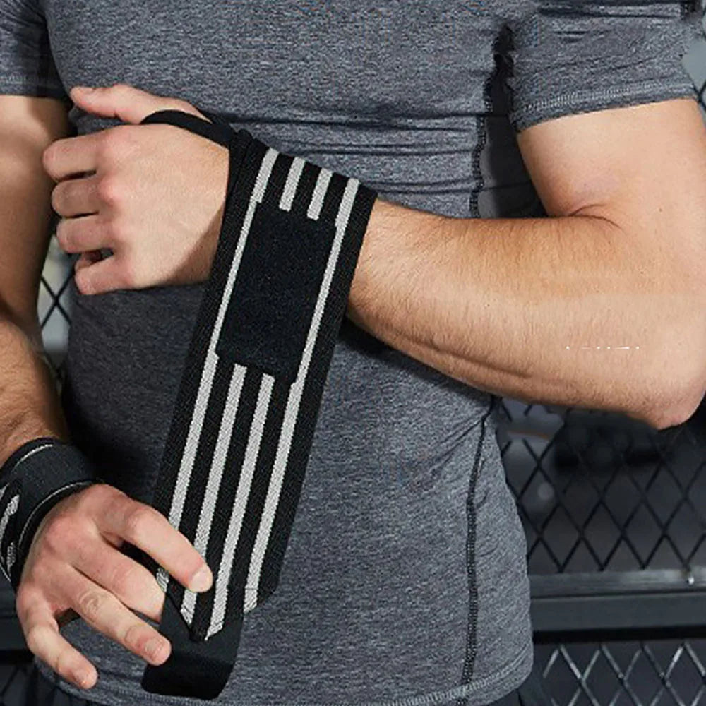 Muñequera deportiva para soporte en entrenamiento - Muscle Home