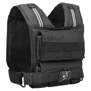Chaleco lastrado ajustable 15,85 kg para fuerza - Muscle Home