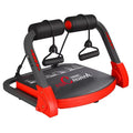 Foldable fitness station for small spaces