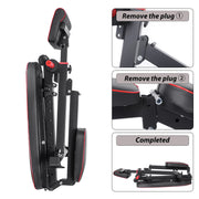 Banco de pesas ajustable con bandas de resistencia - Muscle Home
