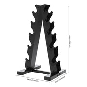Rack de mancuernas de 5 niveles con capacidad 100 kg - Muscle Home