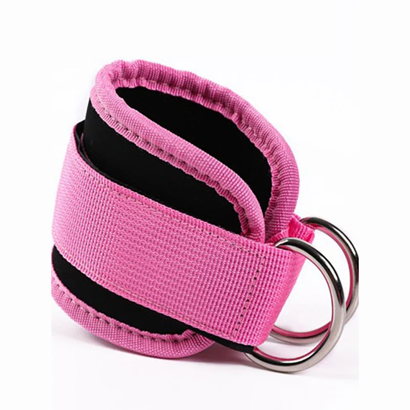 Tobilleras para polea y entrenamiento de piernas - Muscle Home