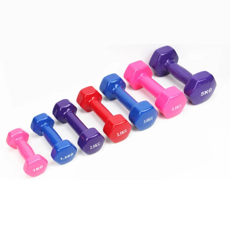 Mancuerna individual antideslizante para fuerza - Muscle Home