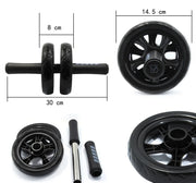 Rueda abdominal estable para entrenamiento de core - Muscle Home