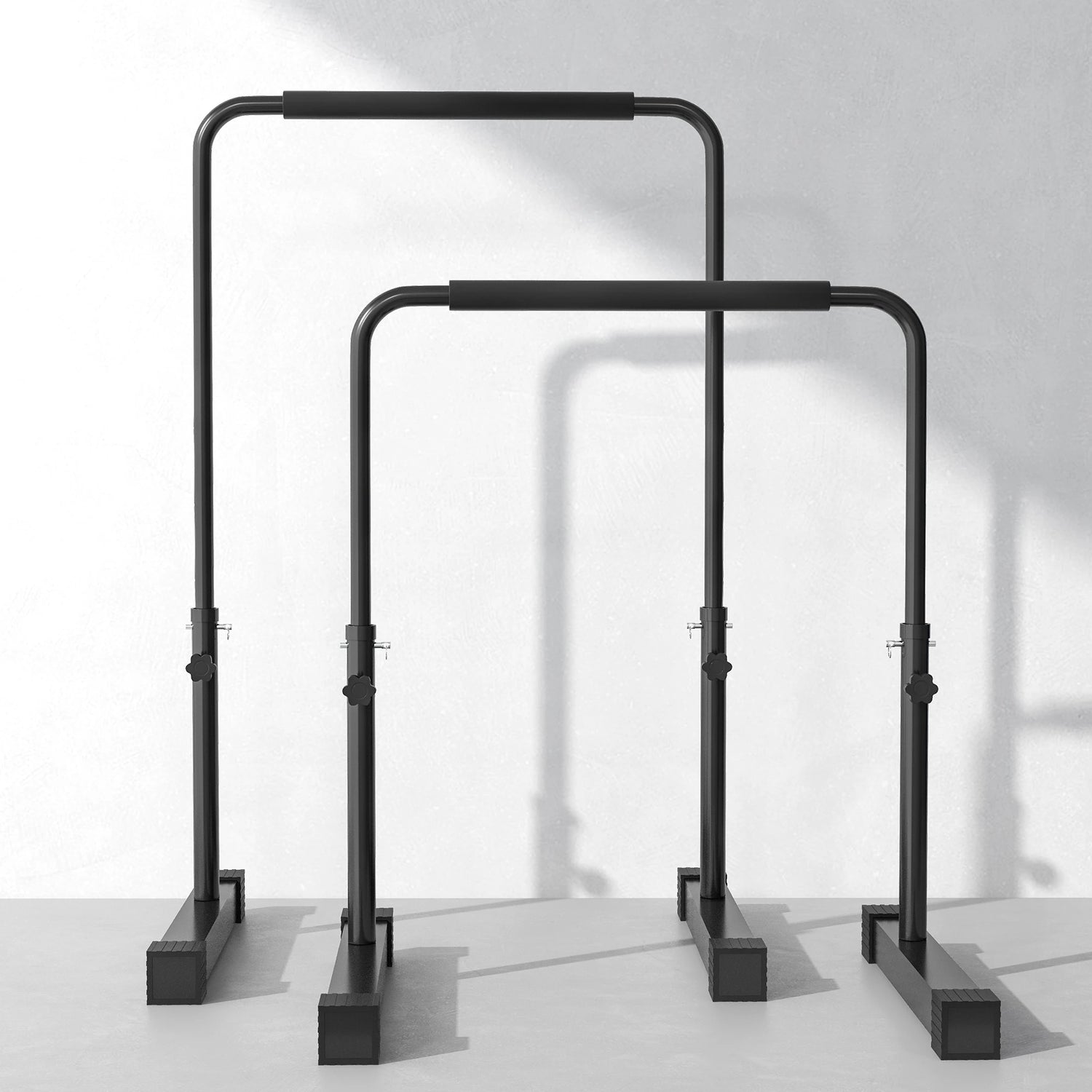 Paralelas ajustables para fondos y fuerza en casa - Muscle Home