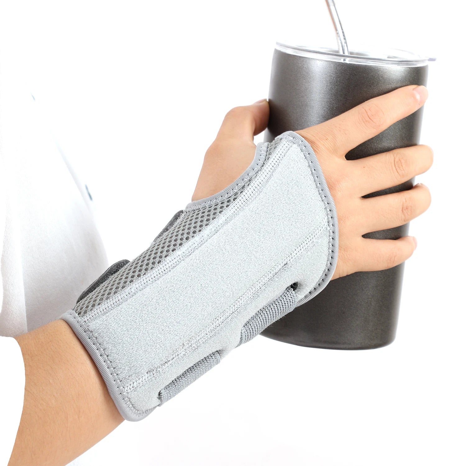 Muñequera deportiva para soporte en entrenamiento - Muscle Home
