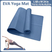 Esterilla de yoga antideslizante para pilates y movilidad - Muscle Home