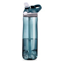 Garrafa shaker Tritan 750-1000 ml com palhinha