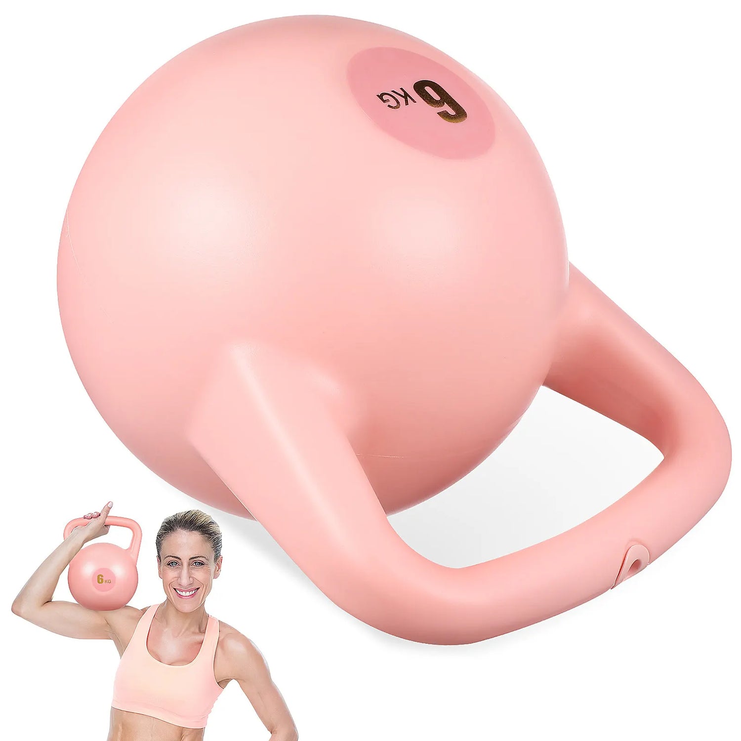 Kettlebell rellenable para entrenamiento funcional - Muscle Home