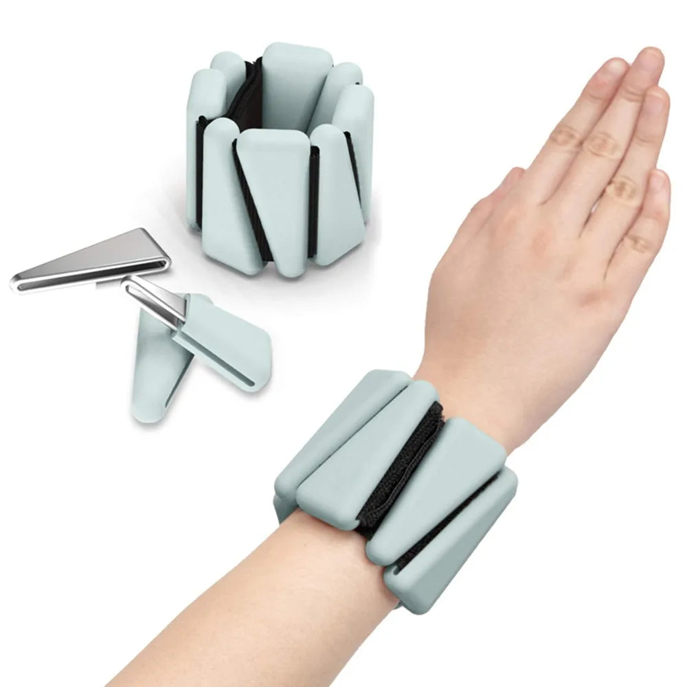 Tobilleras y muñequeras con peso para entrenamiento - Muscle Home