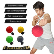 Pelota de reflejos para coordinación y cardio - Muscle Home
