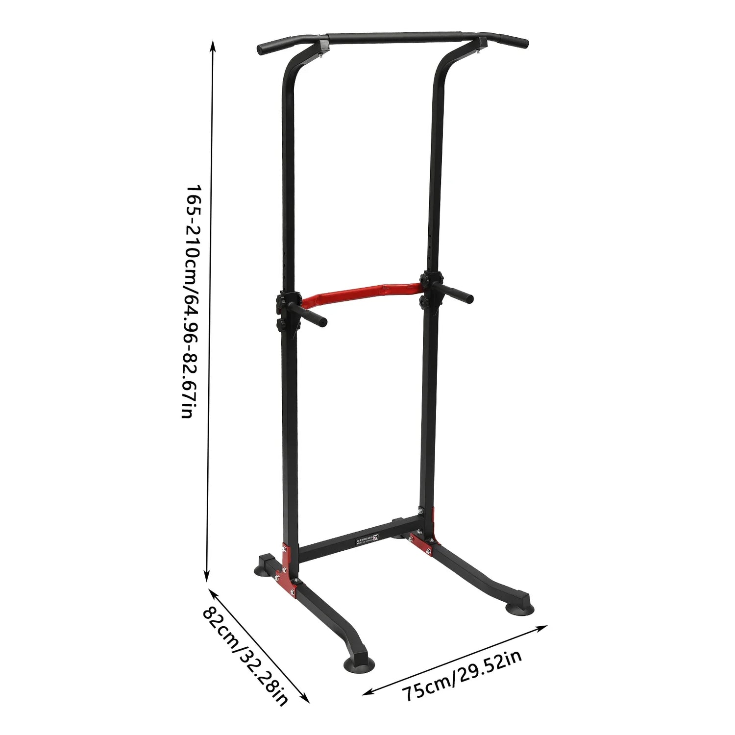 Estación de dominadas y fondos para entrenamiento en casa - Muscle Home